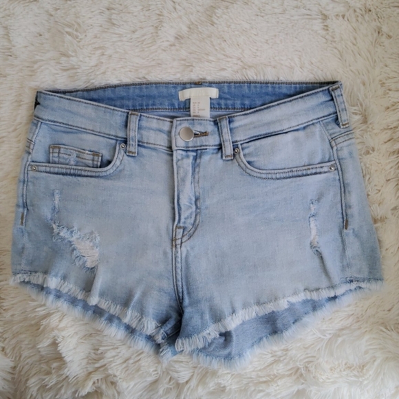 H&M Pants - H&M distressed denim shorts